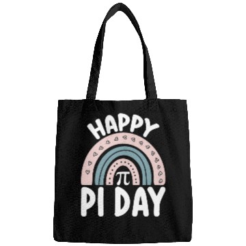 Discover Happy Pi Day Boho Rainbow Math Mathematic Bags