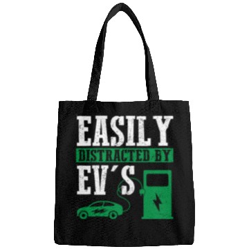 Discover Easily Distracted By EV's Electric Car EV Driver Bags