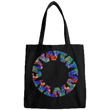 Discover English-W alphabet black font letters Bags