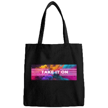 Discover Color Explosion Logo Bags