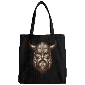 Discover Viking Warrior Engraving Art Bags