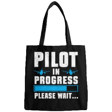 Discover Pilot Quote Flight Lover Aircraft Aviation Bags