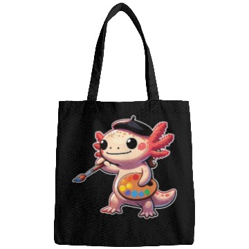 Discover Painter Art Artist Axolotl Bags