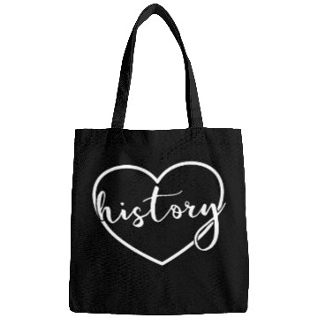 Discover History Heart Back To School History Teacher Bags