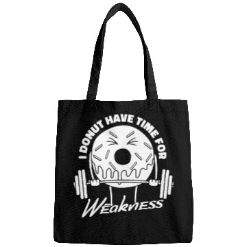 Discover Fitness Donut Funny Donut Gym Bags