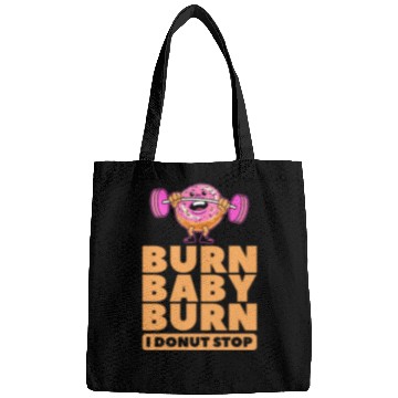 Discover Fitness Donut Funny Donut Gym Bags