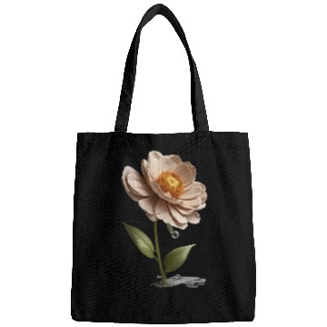 Discover abstract flower Bags