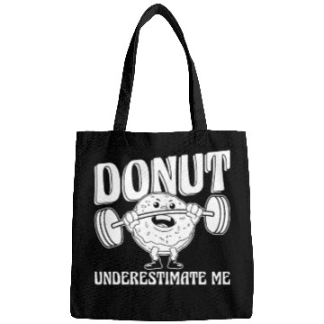 Discover Fitness Donut Funny Donut Gym Bags