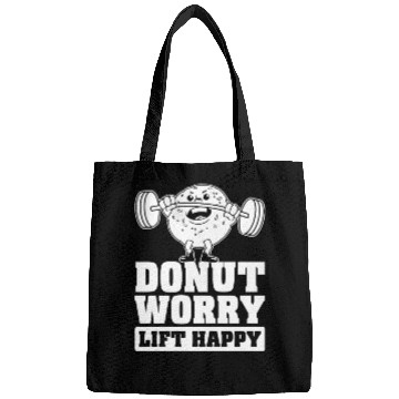 Discover Fitness Donut Funny Donut Gym Bags