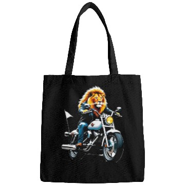 Discover Lion Riding Motorcycle Bags
