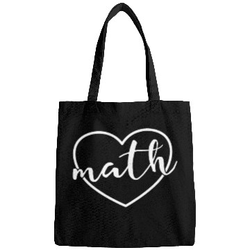 Discover Math Heart Back To School Mathematics Math Teacher Bags