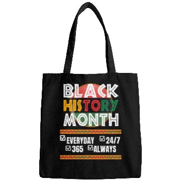 Discover Celebrating Black History Daily 24/7. Bags