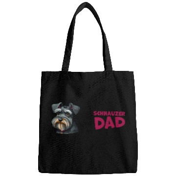 Discover Schnauzer Dad Bags