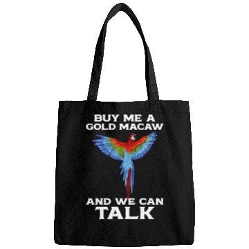 Discover Blue Gold Macaw Ornithologist Enthusiast Gift Bags