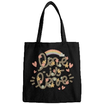 Discover love is love Bags