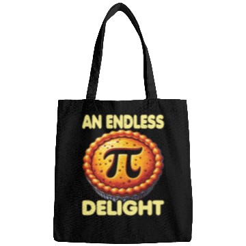 Discover Pi Day 3.14 Nerd Humor & Math Symbol Fun Design Bags