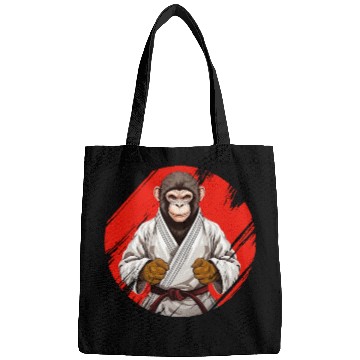 Discover Karate Judo Monkey Chimpanzee Martial arts Bags