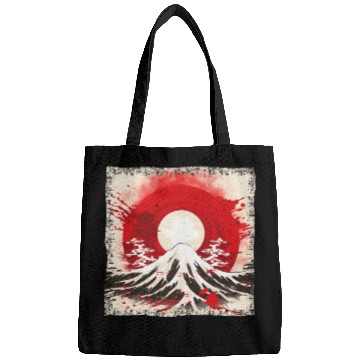 Discover Kyoto Mountains: Flag, Volcano, and Blood Moon Bags