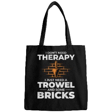 Discover Bricklayer Therapy Trowels and Bricks Brick Mason Bags