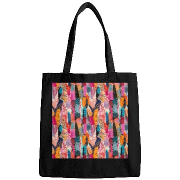 Discover Playful Colors Abstract Pattern Bags