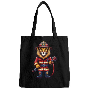 Discover Cute Lion Firefighter Bags