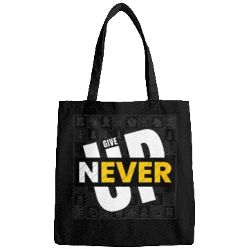 Discover Never Give Up Bags
