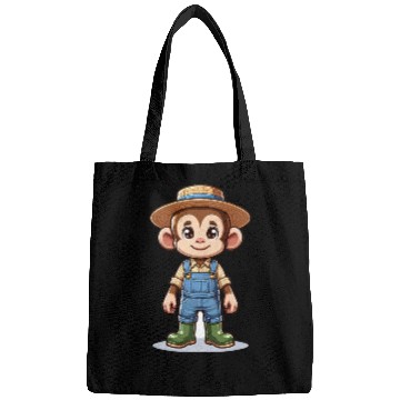 Discover Cute Monkey Farmer Bags