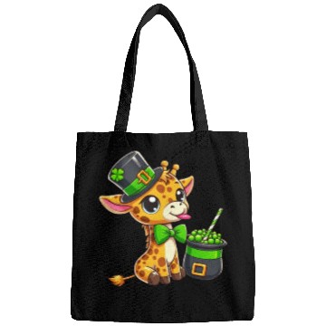 Discover St. Patrick's Day Giraffe with Bubble Tea Bags