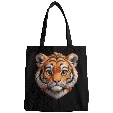 Discover Whimsical Wild Cub - Playful Tiger Bags