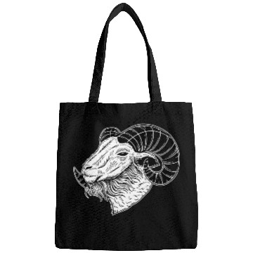 Discover Baphomet Goat Devil Horn Head Bags