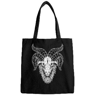 Discover Devil Baphomet Goat Head Bags