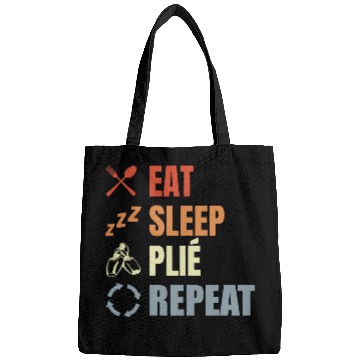 Discover Eat Sleep Ballet Repeat Bags
