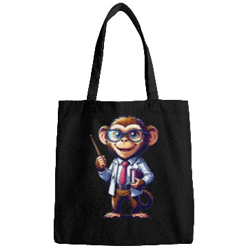 Discover Cute Monkey Teacher Bags