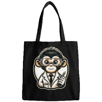 Discover Cute Monkey Scientist Bags