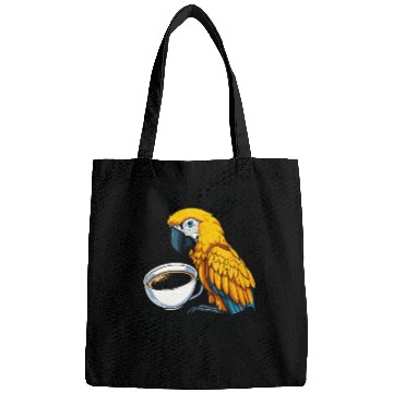 Discover Gold Macaw Macaw-Fee Coffee Lover Bags