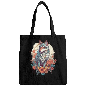 Discover Colorful Wolf Bags