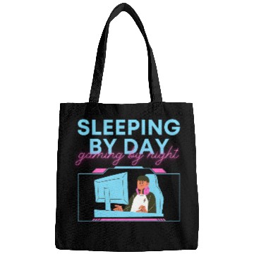 Discover Sleeping By Day Gaming By Night Bags