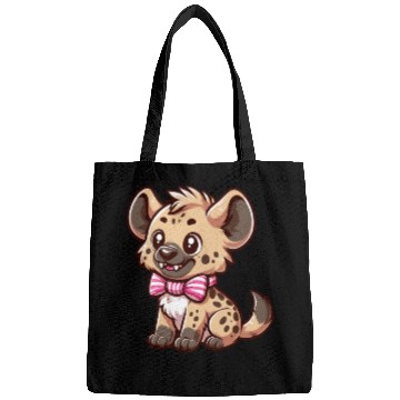 Discover Playful Hyena Cartoon Bags