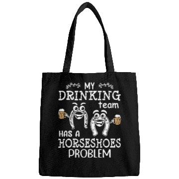 Discover Drinking Team Horseshoe Pitching Bags