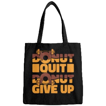Discover Fitness Donut Funny Donut Gym Bags