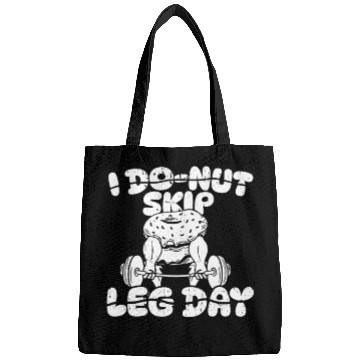 Discover Fitness Donut Funny Donut Gym Bags