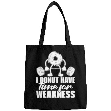 Discover Fitness Donut Funny Donut Gym Bags