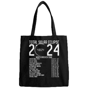 Discover North America Tour 2024 Totality Solar Eclipse Bags