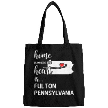 Discover Fulton County Pennsylvania Is Where My Heart Is Bags
