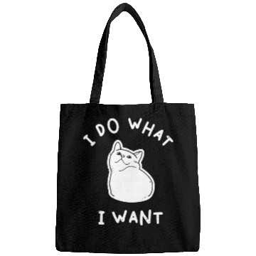 Discover Cat Drawing for a Cat Lover Bags