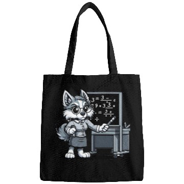 Discover Cute Dog Teacher Bags