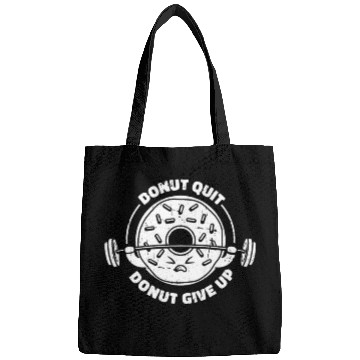Discover Fitness Donut Funny Donut Gym Bags
