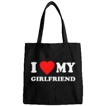 Discover I Love My Girlfriend Valentines Bags