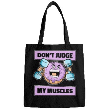 Discover Fitness Donut Funny Donut Gym Bags
