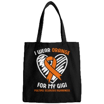 Discover I Wear Orange For My Gigi Multiple Sclerosis Aware Bags